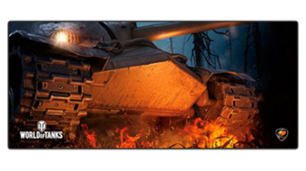 COUGAR Arena World of Tanks, Gaming Mouse Pad, 800x300 CG3PARWHBBRB30001